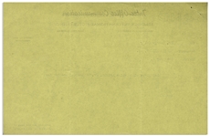 ''Gone With the Wind'' Memo From David O. Selznick to Director George Cukor, Likely Regarding Casting for the Role of Scarlett -- ''What gives with Cobina Wright, Jr.? Should I see her test?''